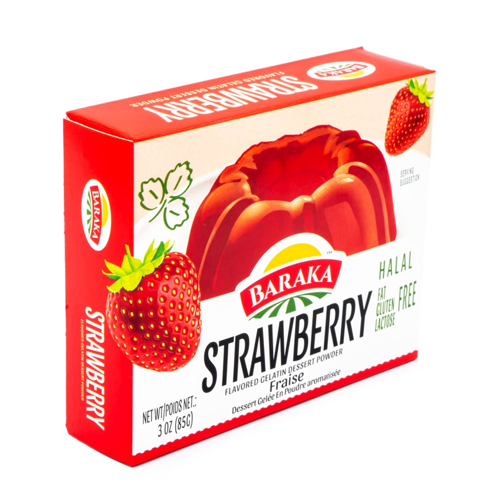 Jello Strawberry "Baraka" 85 g * 24